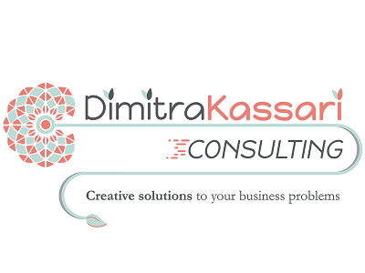 Dimitra Kassari, Small Business Consulting, Logo Design business consulting design logo small