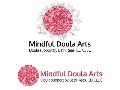 Mindful Doula Arts - Identity Design doula arts doula logo identity design logo design
