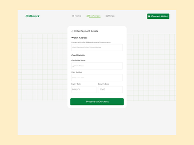 An On-ramp product design uiux design web3