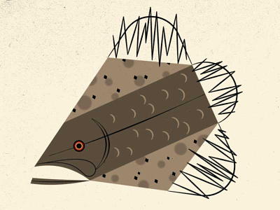 A Wild Webber fauna fish illustration imaginary modern myst riven