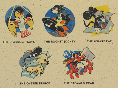 Squadron Insignia Characters