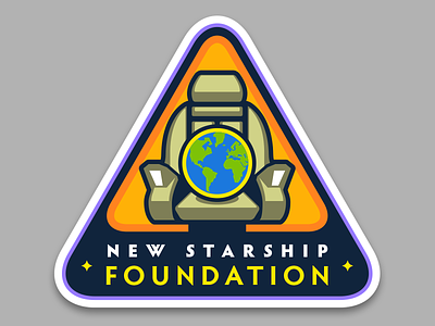 New Starship Foundation badge enterprise insignia logo mission patch portfolio star trek
