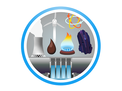 Energy—Fragile Oasis Badge