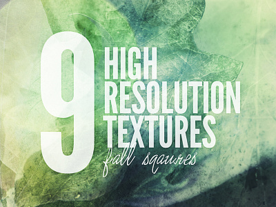 9 Textures: "Fall Squares"