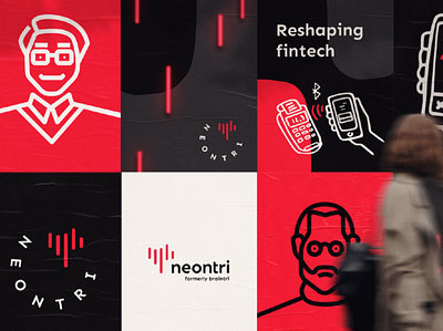 Neontri Rebranding brand design brand identity branding ui visual design