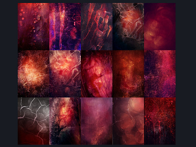 15 Textures - Bloody Red