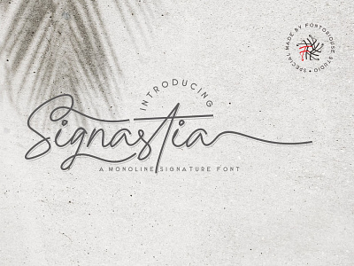Signastia - A Monoline Signature Font font font monoline font signature logo monoline monoline font monoline signature font signature signature font