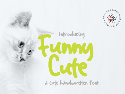 Funny Cute - A Cute Handwritten Font