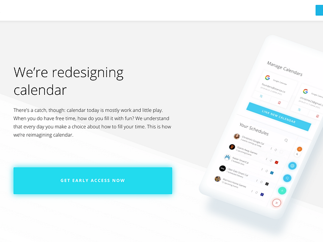 Stanza Calendar Coming Soon Get on waitlist now by Yash on Dribbble