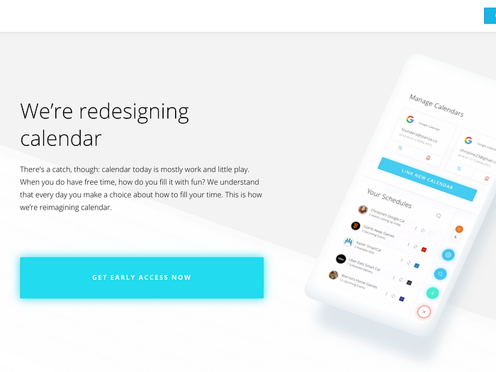 Stanza Calendar Coming Soon Get on waitlist now by Yash on Dribbble