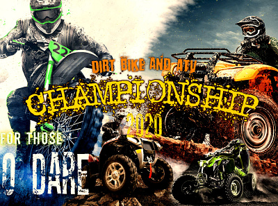 dirtbike championship design graphics illustrator photoshop vector