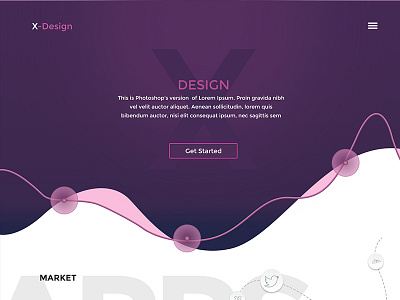 Dribbble Shot X Design Web