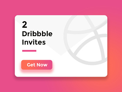 2 Invitations draft dribbble invitations