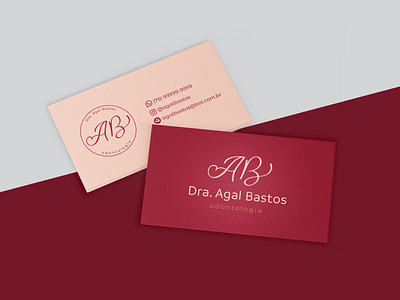 Business cards design bussines card dentist logo logodesign odontology visual identity design visualidentity