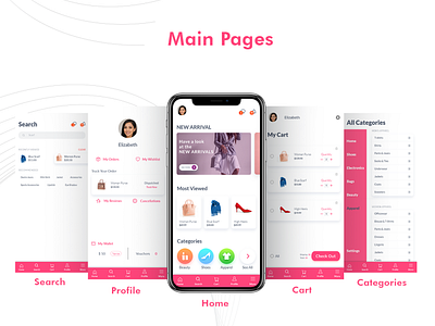 E-Commerce Mobile App UI Design