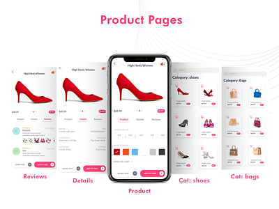 E-Commerce Mobile App UI Design
