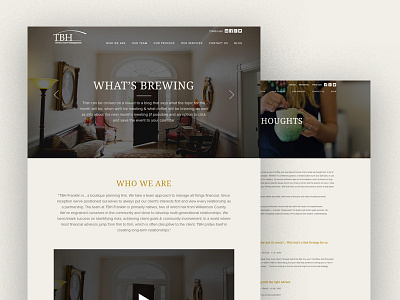 Design + Photo interactive layout photography responsive ui web design website