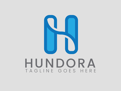 Hundora Modern Minimalist Logo Design