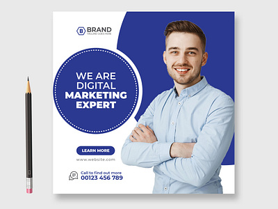 Digital Marketing Agency Social Media Post Design