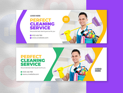 Cleaning Service Social Media Timeline Cover Design Template advertisement cleaning cover facebook timeline cover