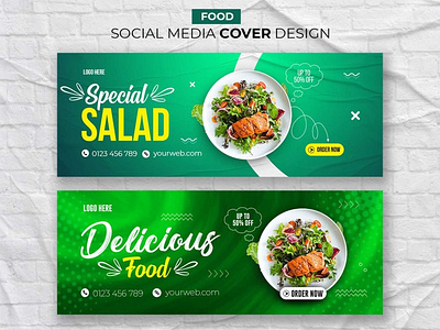 Food social media cover design template ads design facebook ads design facebook banner facebook cover food banner food post design food web banner google ads banner google banner design instagram post marketing design social media social media cover design social media post web banner