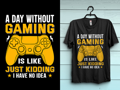 Video gaming tshirt design