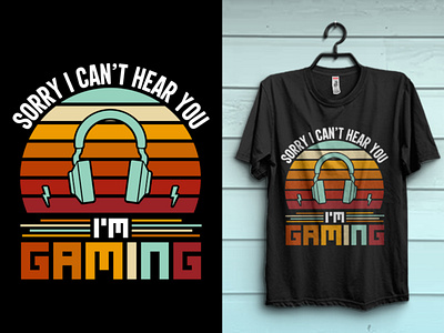 Video game lover gaming tshirt design
