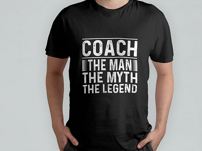 Basketball coach tshirt design