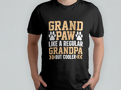 Dog lover grandpa tshirt design