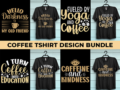 Coffee Lover Tshirt Design Bundle