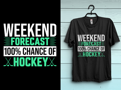 Hockey Vector Tshirt Design