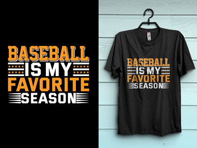 Baseball Season T-shirt Design