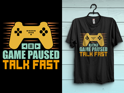 Funny Gaming T-shirt Design