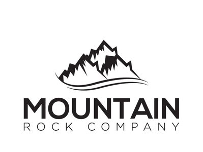 Mountain Rock Company Logo Design - Mountain logo - Mountain Min by ...