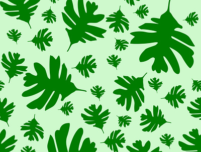 Green Leaf branding design fabric fashion illustration pattern patterndesign seamless seamlesspattern vector