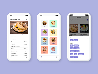 "What To Cook" App Design