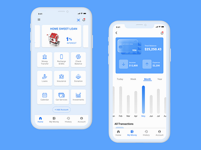 Banking App design