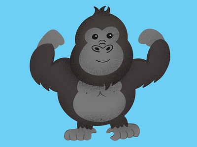 Kong childrens book godzilla illustration illustrator king kong kong monster picture book procreate procreate art