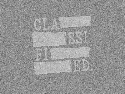 Classified classified graphic design logo