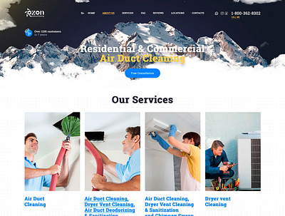 Cleaning agency Web Design cleaning agency graphic design web design