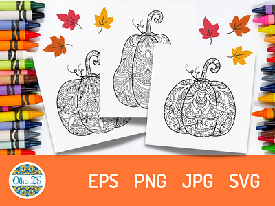 Pumpkin coloring pages