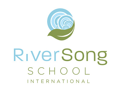 RiverSong Logo graphic design logo