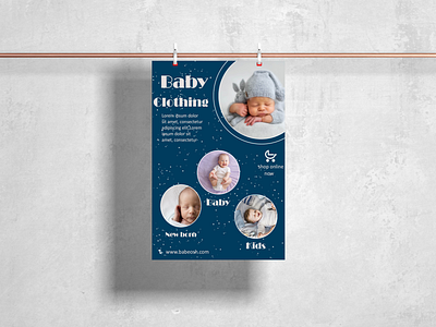 Baby online Shop poster