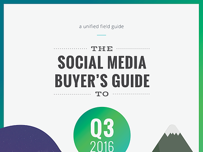 2016 Q3 Social Media Buyers Guide