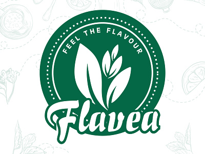 Flavea Logo Design 3d branding figma graphic design logo logo design ui