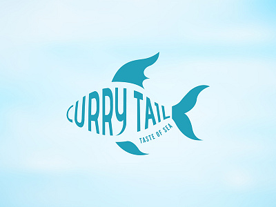 Curry Tail - Taste Of Sea brand guidelines branding graphics illustrator logo restaurant typography