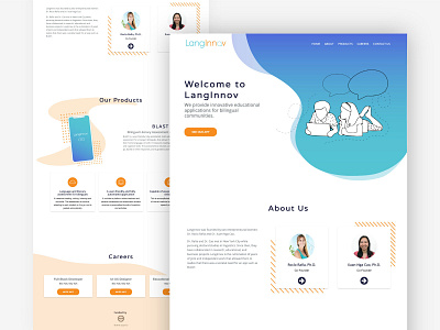 Research Project Website by Martian Design Lab on Dribbble