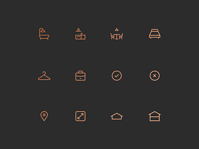 VISION — icon set icons pictogram syzygy syzygywarsaw
