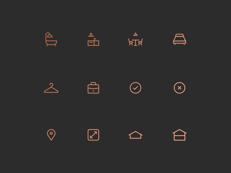 VISION — icon set icons pictogram syzygy syzygywarsaw