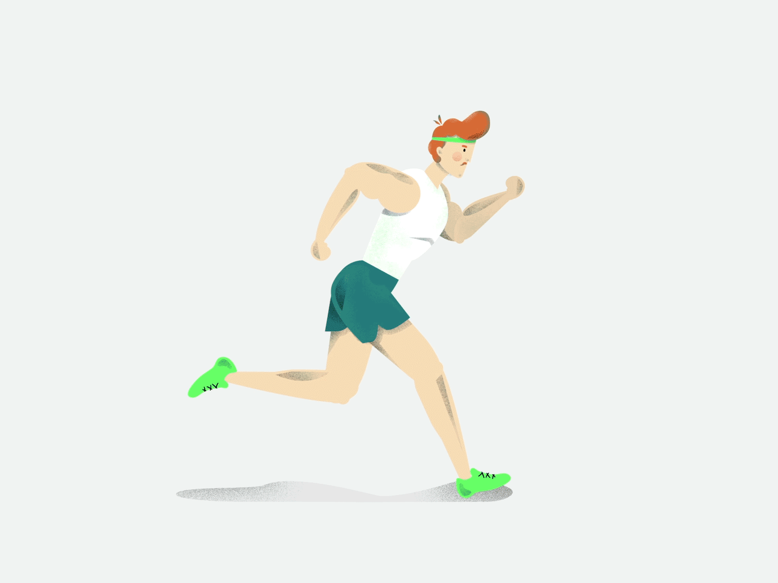Sport illustrations — animation